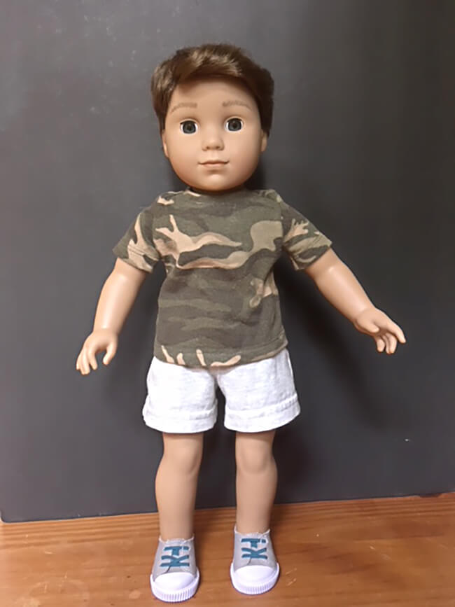 Look who's making Pearls by Lee & Pearl Pattern 101: Gym Shorts for 18 inch American Girl dolls, 16 inch A Girl for All Time dolls and 14 1/2 inch Wellie Wishers and similar dolls -- Melangell. Pearls are a new line of time- and budget-friendly patterns for doll wardrobe essentials — patterns that are also designed to teach key sewing skills. Got an hour to spare? Make yourself a perfect Pearl.