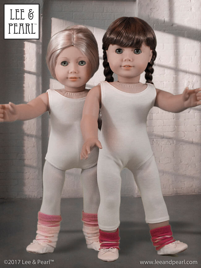 INTRODUCING the NEW Lee & Pearl Dance and Sports Performance Pattern Bundle which includes our Pattern 1051: Ballet Basics, Pattern 1054: Superheroes! Cosplay Costumes, and Pattern 1055: Skating Dresses for 18 Inch Dolls, like our American Girl dolls. Find this pattern bundle in the Lee & Pearl Etsy store -- at a significant discount from the separate pattern prices.