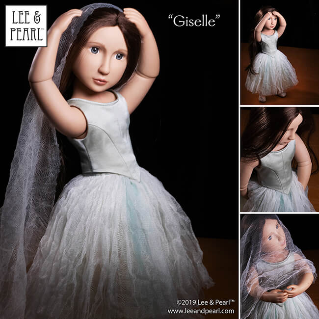 We are proud to announce the release of Lee & Pearl Ballet Performance patterns — newly redesigned for 16 inch A Girl for All Time® dolls and 14 1/2 inch WellieWishers® and similar dolls, as well as 18 inch American Girl® dolls. Buy both patterns, or get the discounted bundle for ultimate mix-and-match flexibility to make just-like-the-real-thing dance and recital tutus and costumes for all your favorite dolls.
