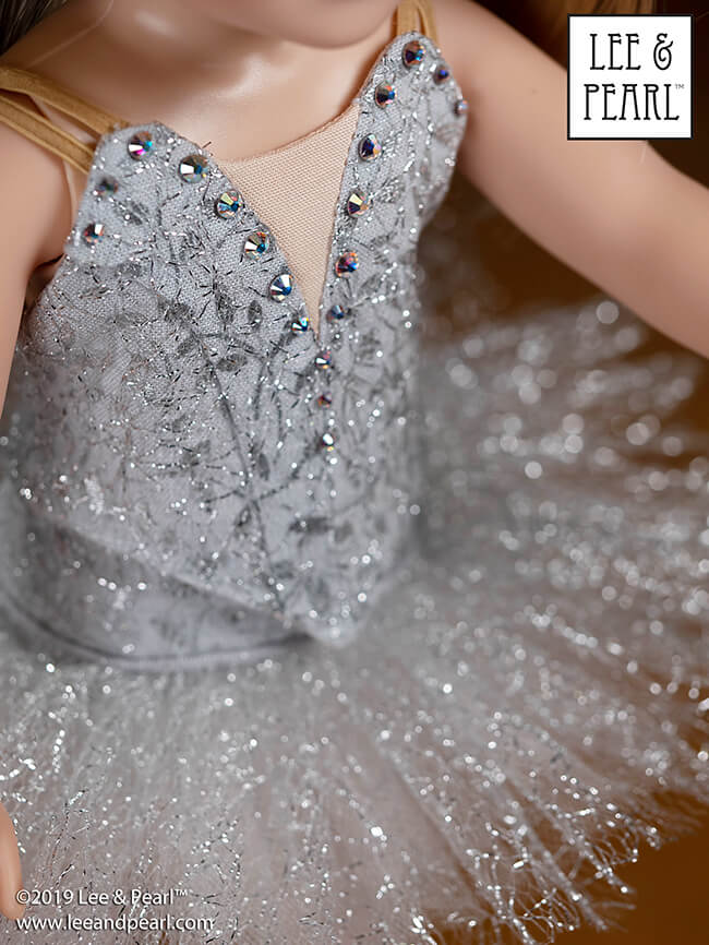 We are proud to announce the release of Lee & Pearl Ballet Performance patterns — newly redesigned for 16 inch A Girl for All Time® dolls and 14 1/2 inch WellieWishers® and similar dolls, as well as 18 inch American Girl® dolls. Buy both patterns, or get the discounted bundle for ultimate mix-and-match flexibility to make just-like-the-real-thing dance and recital tutus and costumes for all your favorite dolls.