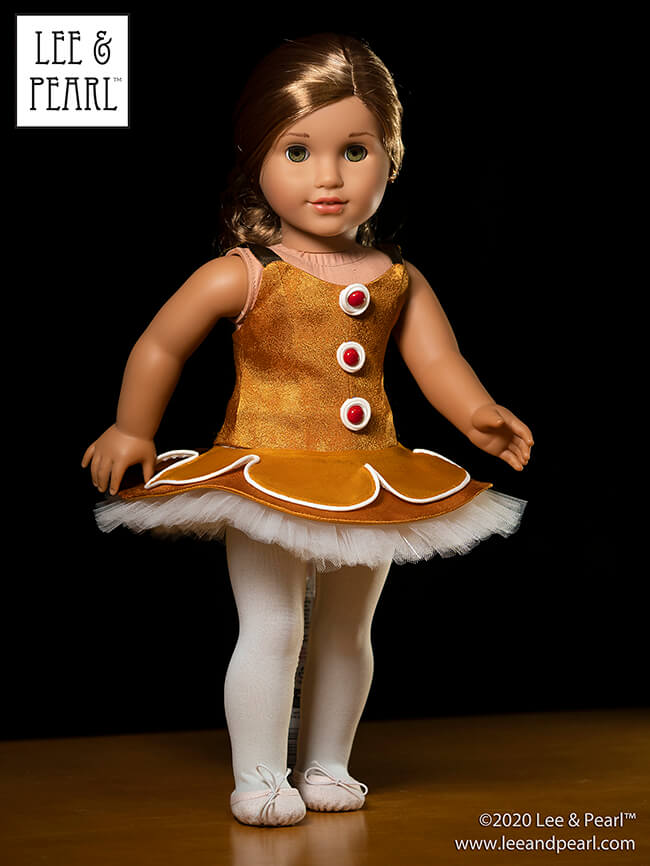 Thanksgiving is a hop, skip and jeté away, which means that for dancers — and the costumers, volunteers and parents who dress them — it’s less than a month until Nutcracker opening night! But you still have time to create your own Nutcracker ballet performance costumes for the dolls and doll-lovers in your life using our just-like-the-real thing patterns for 18 inch, 16 inch and 14 ½ inch dolls!