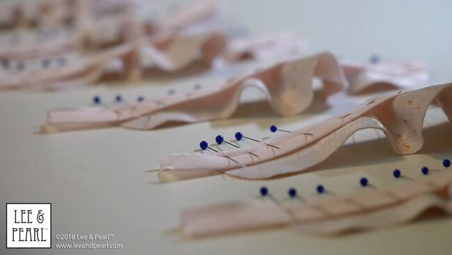 Introducing Lee & Pearl Pattern 1075: Ballet Slippers for 18 Inch, 16 Inch and 14 1/2 Inch Dolls — just like the real thing, and so easy to make you won't believe it. Your dolls will love these perfectly scaled ballet shoes, complete with pleated toes and working elastic cord ties. And you’ll love the easy to sew preparatory steps we designed to take the free-handing anguish out of making doll shoes. Find this wonderful new pattern for American Girl, A Girl for All Time and Wellie Wisher dolls in the leeandpearl Etsy shop.