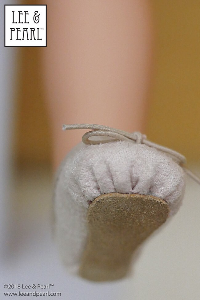 COMING SOON: Lee & Pearl Pattern 1075 Ballet Slippers for 18 inch (American Girl), 16 inch (A Girl for All Time) and 14 1/2 inch (Wellie Wisher) dolls!