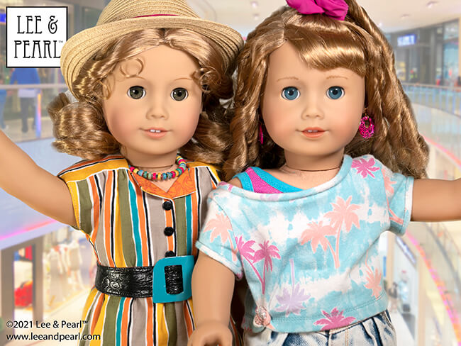 today is also your last chance to purchase Lee & Pearl ballet and dance patterns and our newly-released Pattern 1984: Retro '80s Romper for 18" Dolls at 20% off.
At midnight central tonight (12/2/22), our Cyber Week sale will END.