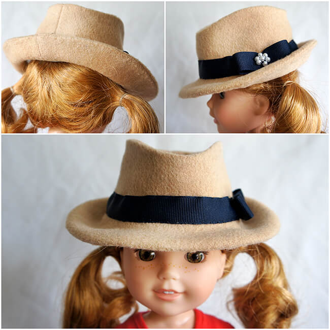 Look Who’s Making … Lee & Pearl Pattern 2023: The Fedora Hat for Dolls! We’re so excited about all the wonderful hats our friends are making for their dolls using this pattern — our current exclusive pattern for L&P mailing list subscribers. Want your own copy of this unique, versatile pattern? Join the Lee & Pearl mailing list at www.leeandpearl.com to get Pattern 2023 as our FREE gift!