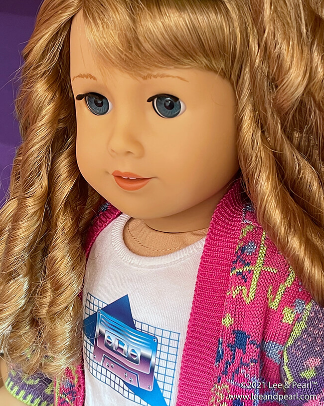 Lee & Pearl love the '80s — and American Girl® doll Courtney Moore!