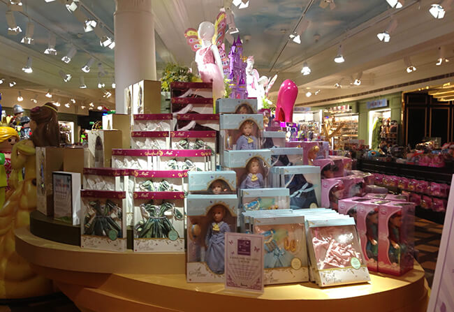 Meet the Dollmaker — Lee & Pearl interview Frances Cain, the creator of the A Girl for All Time® line of historical and modern 16 inch play dolls | Photo: A Girl for All Time Harrods launch party. Image courtesy of Daughters of History Ltd.