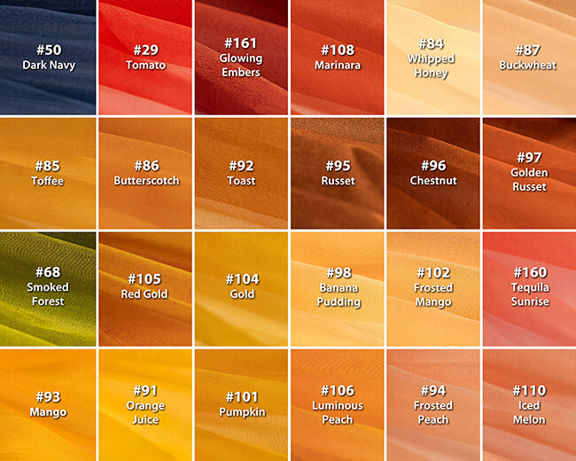 Browse over 100 beautiful colors of 100% SILK ORGANZA fabric from Lee & Pearl — cut-to-order at close-to-wholesale prices! We've completed the sales prep for all 100-plus bolts of shimmering silk organza from our recent estate purchase of traditional Korean fabrics, and we're thrilled to announce that both pre-cut kits and by-the-yard listings are now LIVE in the Fabric & Trim Kits section of the leeandpearl Etsy store. Enjoy!