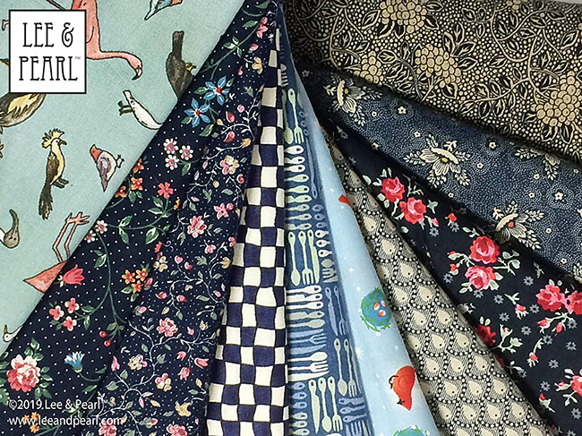 SET YOUR CLOCKS! The 2019 edition of the Lee & Pearl Mystery Bag Sale will go live in our Etsy store at 1PM (EST) on Friday, December 6. Our fabric Mystery Bag sales are always sell-out events, and this year the materials we have to share eclipse all previous offerings. Check out our newsletter photos of a few of the fabrics we’ll be generously stuffing into Priority Mail bags, then make sure you’re in our Etsy shop at 1PM (EST) on Friday to get yourself your own mystery sewing present!