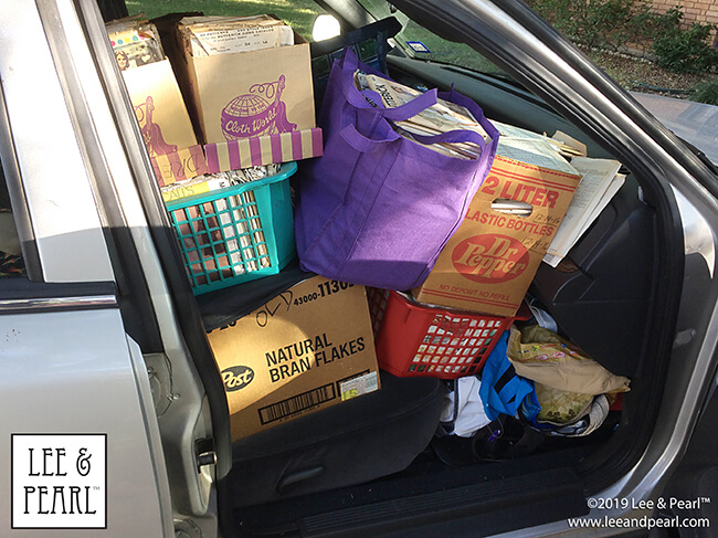 This week, Lee & Pearl pattern maker Pearl went to a local estate sale and came back to the workroom with TWENTY SEVEN HUNDRED vintage patterns — and a car load full of beautiful fabrics as well! Stay tuned as we sort through this amazing collection from a truly stylish retired seamstress, and prepare to share its glories with our friends on Etsy!