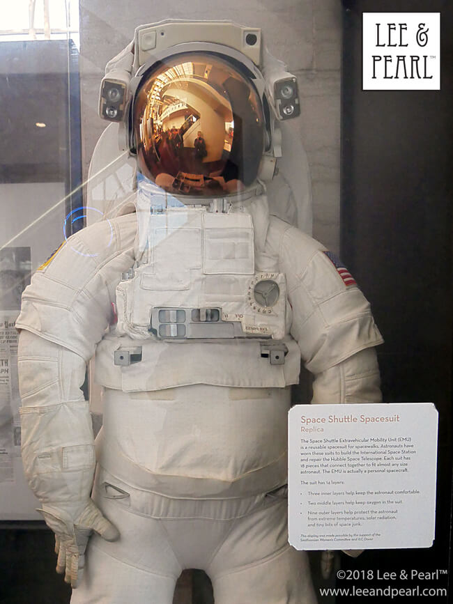 Lee & Pearl visit the Smithsonian Air and Space Museum in Washington DC.