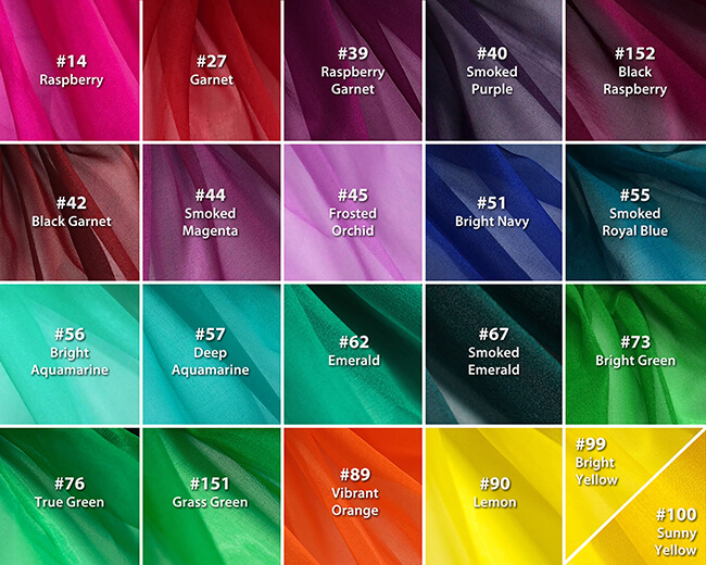 Browse over 100 beautiful colors of 100% SILK ORGANZA fabric from Lee & Pearl — cut-to-order at close-to-wholesale prices! We've completed the sales prep for all 100-plus bolts of shimmering silk organza from our recent estate purchase of traditional Korean fabrics, and we're thrilled to announce that both pre-cut kits and by-the-yard listings are now LIVE in the Fabric & Trim Kits section of the leeandpearl Etsy store. Enjoy!